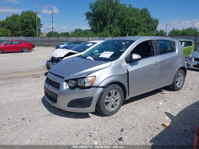 2015 Chevrolet Sonic Lt Auto VIN: 1G1JC6SHXF4220435 Lot: 39496715