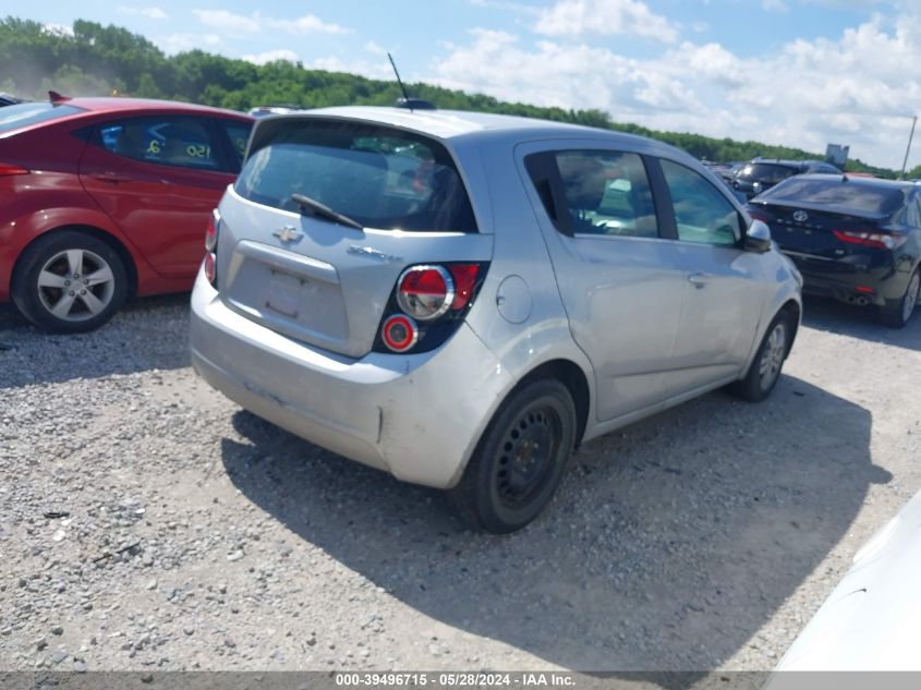 2015 Chevrolet Sonic Lt Auto VIN: 1G1JC6SHXF4220435 Lot: 39496715