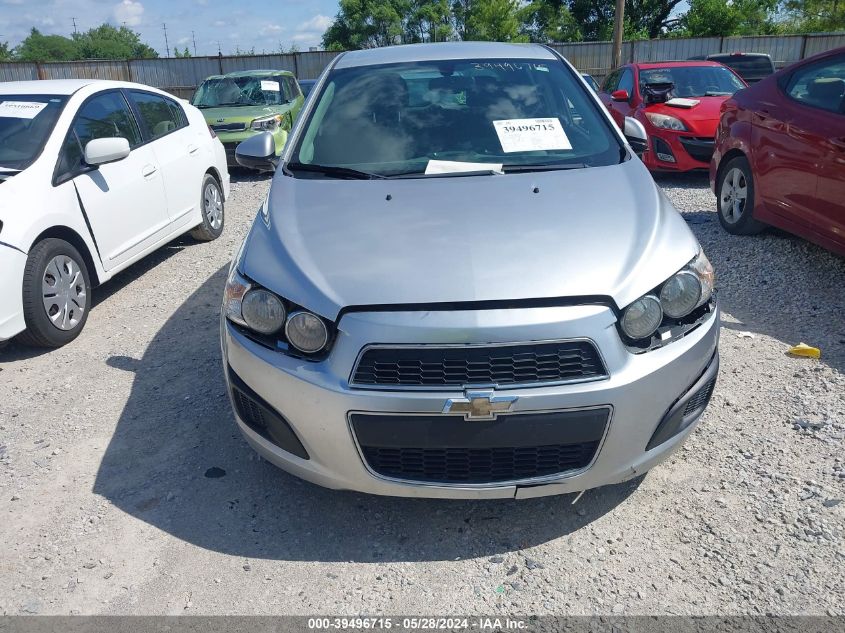 2015 Chevrolet Sonic Lt Auto VIN: 1G1JC6SHXF4220435 Lot: 39496715