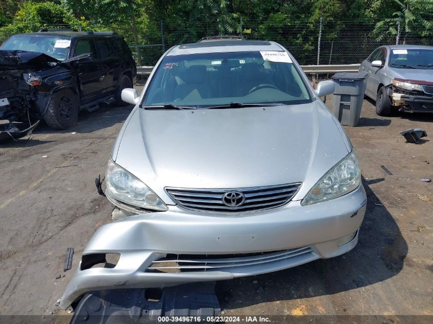 2005 Toyota Camry Xle V6 VIN: 4T1BF30K75U106158 Lot: 39496716