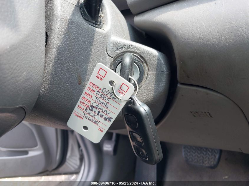 2005 Toyota Camry Xle V6 VIN: 4T1BF30K75U106158 Lot: 39496716