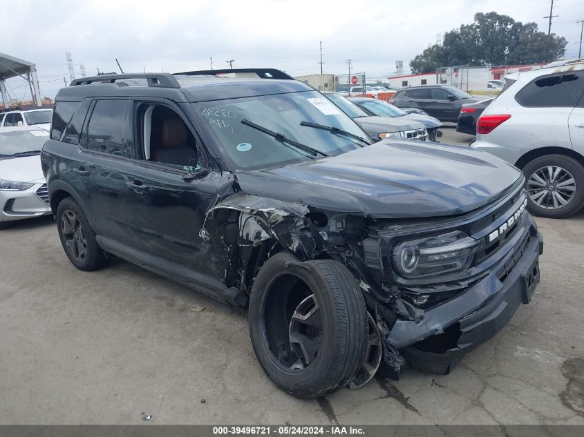 2022 Ford Bronco Sport Outer Banks VIN: 3FMCR9C60NRD40551 Lot: 39496721