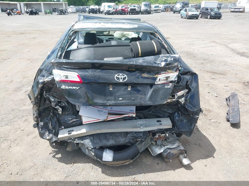 2013 Toyota Camry Se VIN: 4T1BF1FK1DU725736 Lot: 39496734
