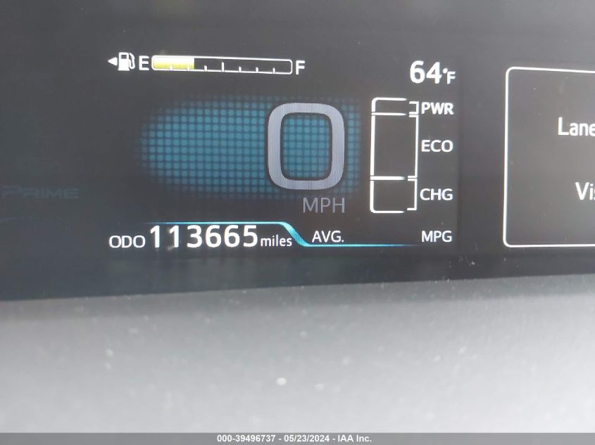 2017 Toyota Prius Prime Premium VIN: JTDKARFP5H3016591 Lot: 39496737