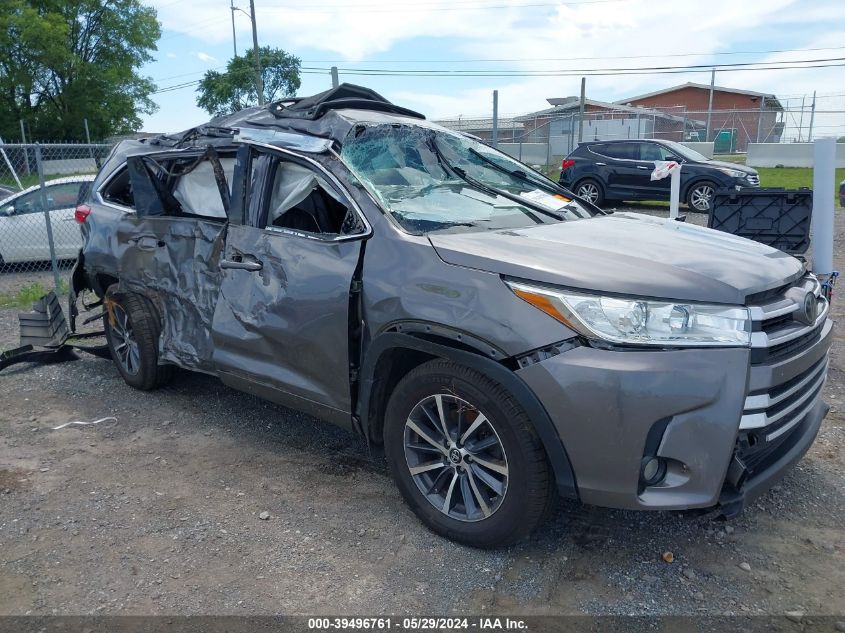 2018 Toyota Highlander Xle VIN: 5TDJZRFH0JS888176 Lot: 39496761