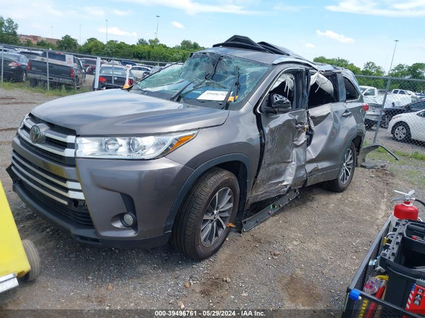 2018 Toyota Highlander Xle VIN: 5TDJZRFH0JS888176 Lot: 39496761