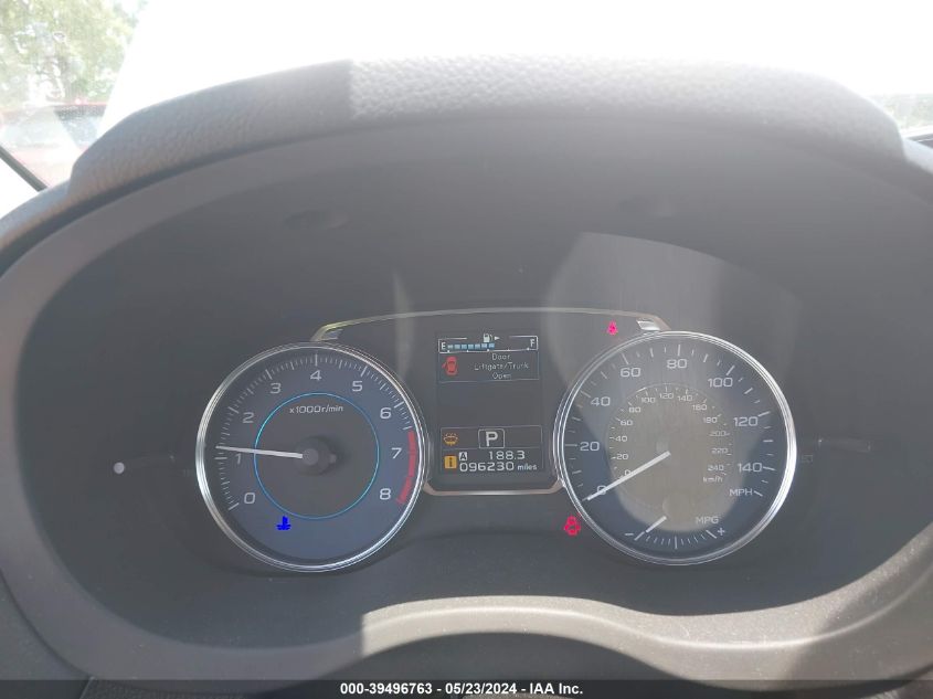 2016 Subaru Impreza 2.0I Sport Limited VIN: JF1GPAU67G8266292 Lot: 39496763