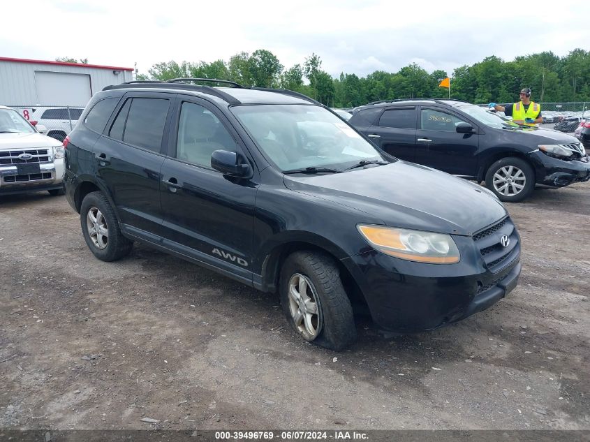 2008 Hyundai Santa Fe Gls VIN: 5NMSG73D08H163514 Lot: 39496769