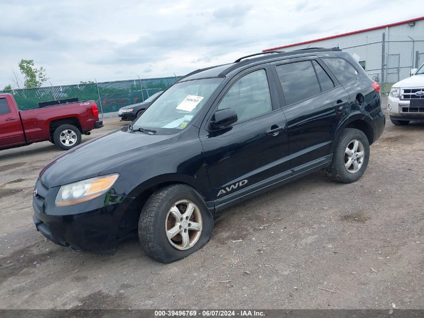 2008 Hyundai Santa Fe Gls VIN: 5NMSG73D08H163514 Lot: 39496769