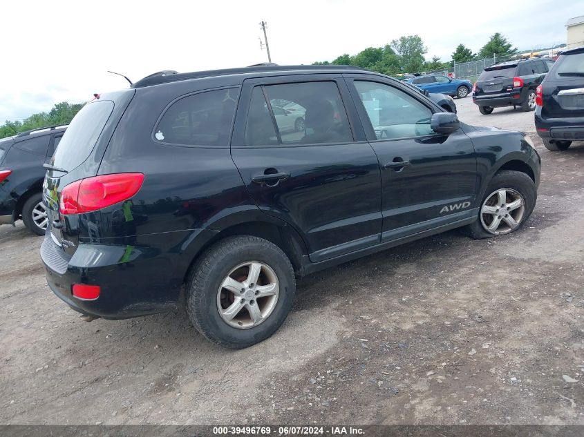 2008 Hyundai Santa Fe Gls VIN: 5NMSG73D08H163514 Lot: 39496769