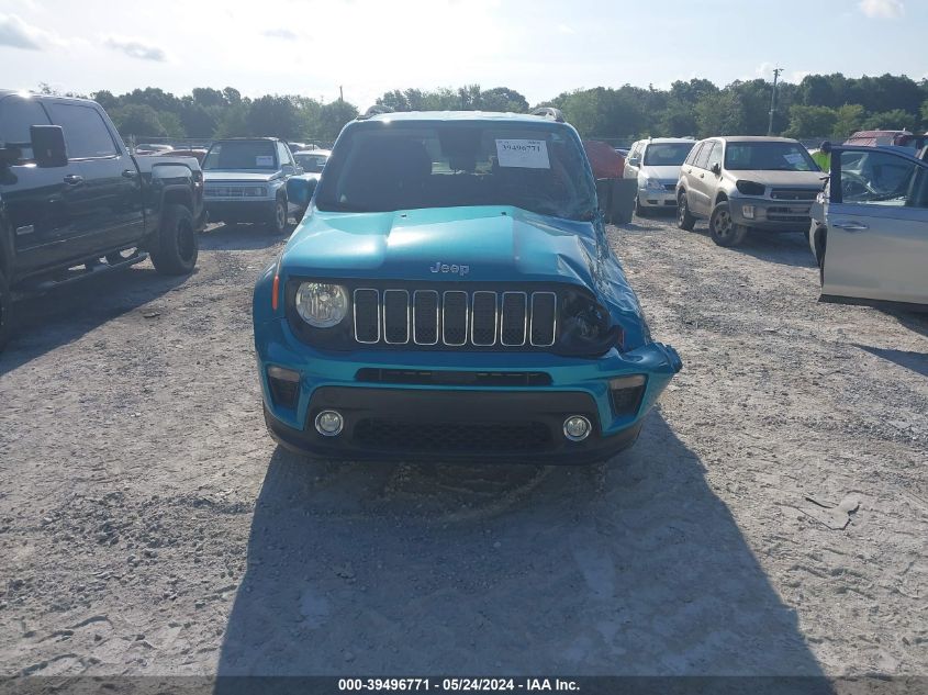 2020 Jeep Renegade Latitude Fwd VIN: ZACNJABBXLPL29839 Lot: 39496771