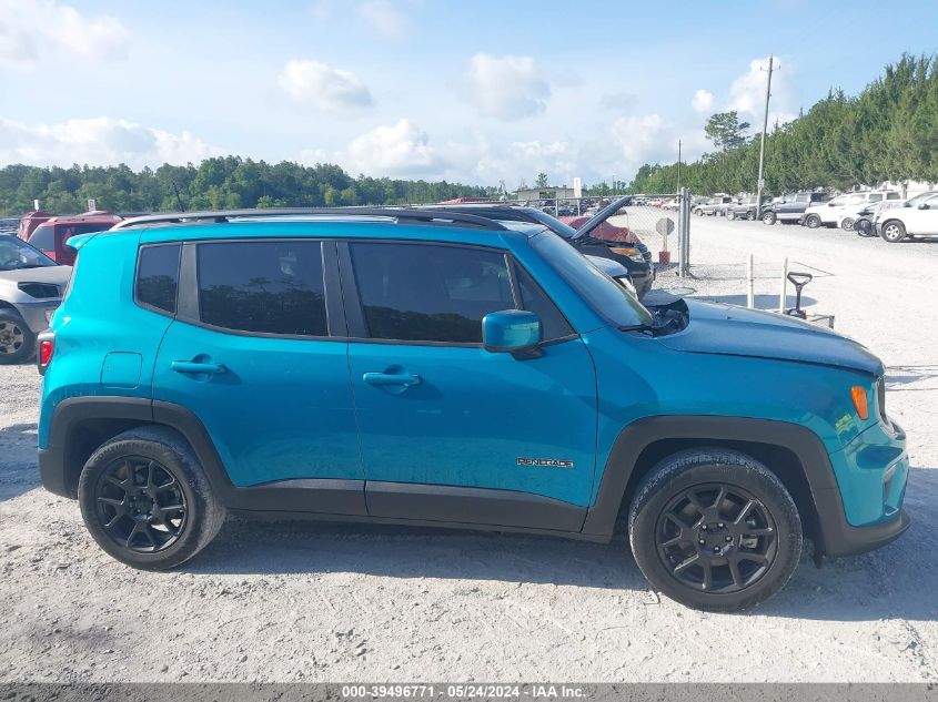 2020 Jeep Renegade Latitude Fwd VIN: ZACNJABBXLPL29839 Lot: 39496771