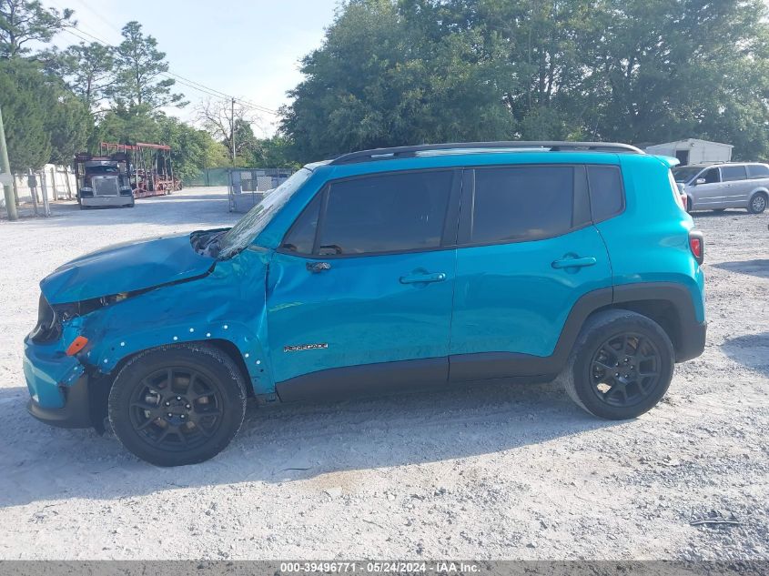 2020 Jeep Renegade Latitude Fwd VIN: ZACNJABBXLPL29839 Lot: 39496771