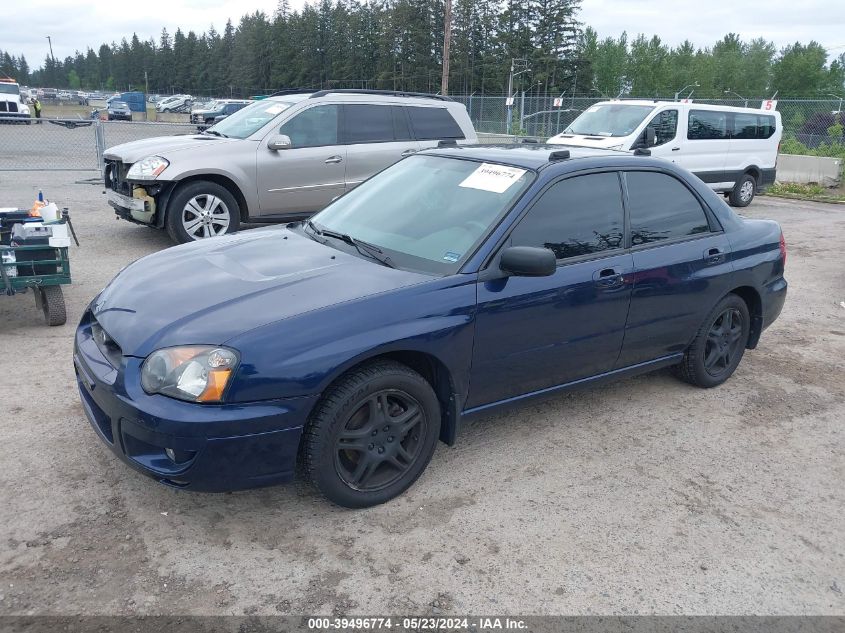 2005 Subaru Impreza 2.5Rs VIN: JF1GD67555G523543 Lot: 39496774