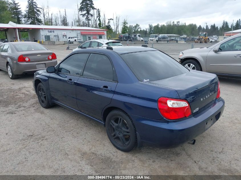 2005 Subaru Impreza 2.5Rs VIN: JF1GD67555G523543 Lot: 39496774