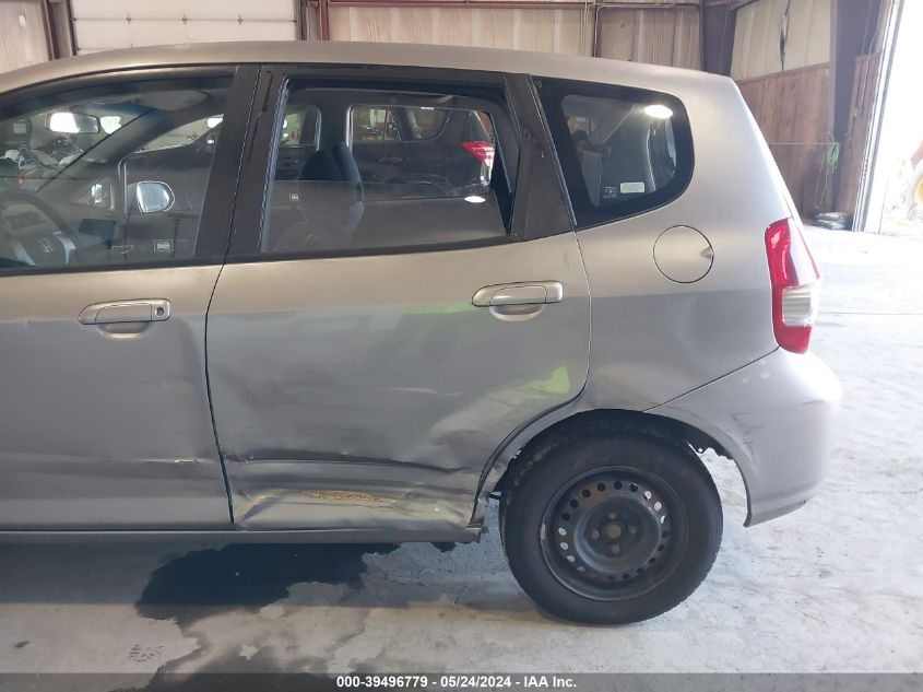 2007 Honda Fit VIN: JHMGD38457S039546 Lot: 39496779