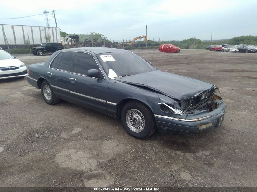 1993 Mercury Grand Marquis Gs VIN: 2MELM74W4PX666832 Lot: 39496784