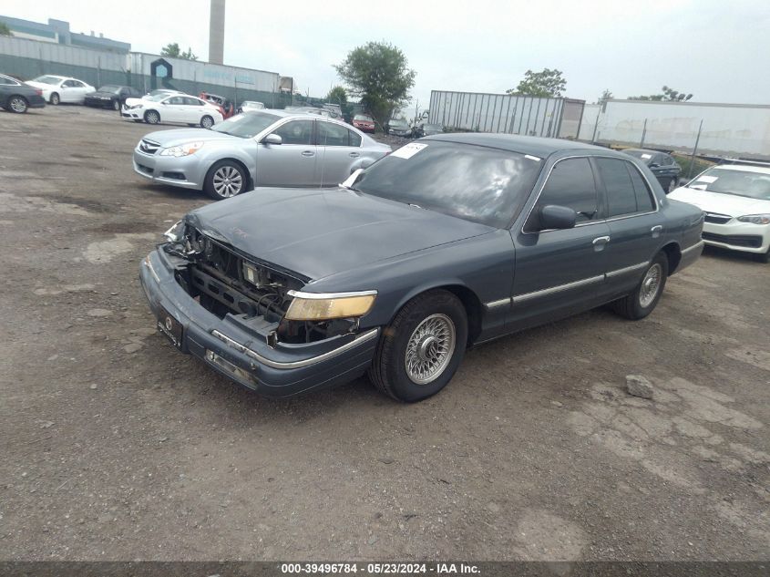 1993 Mercury Grand Marquis Gs VIN: 2MELM74W4PX666832 Lot: 39496784