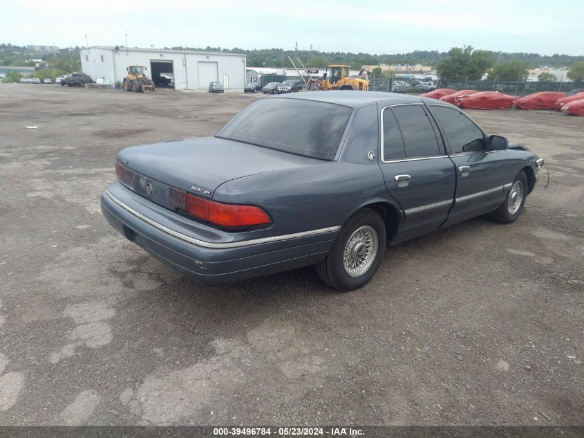 1993 Mercury Grand Marquis Gs VIN: 2MELM74W4PX666832 Lot: 39496784