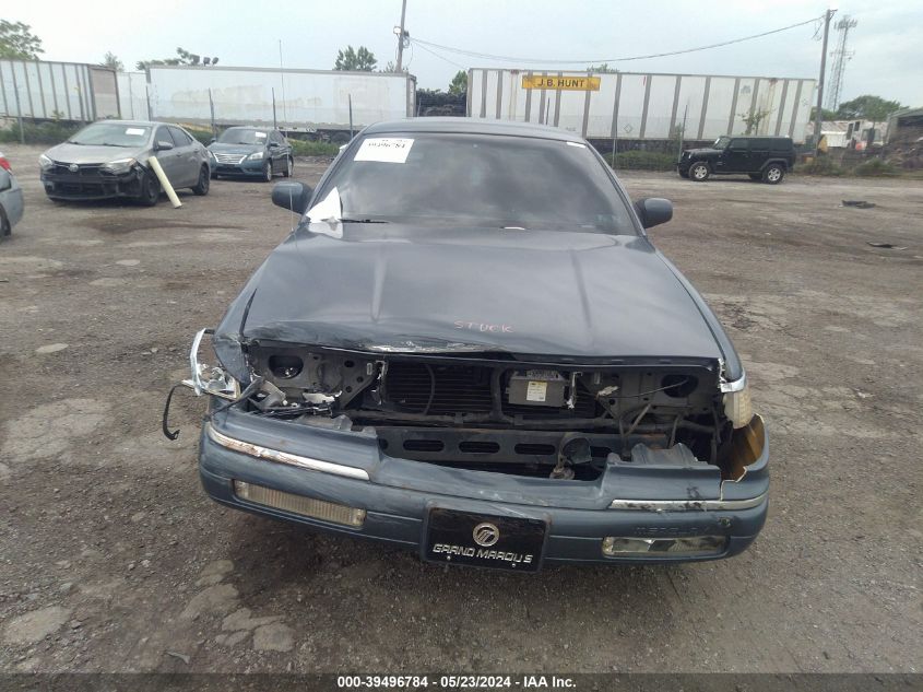 1993 Mercury Grand Marquis Gs VIN: 2MELM74W4PX666832 Lot: 39496784