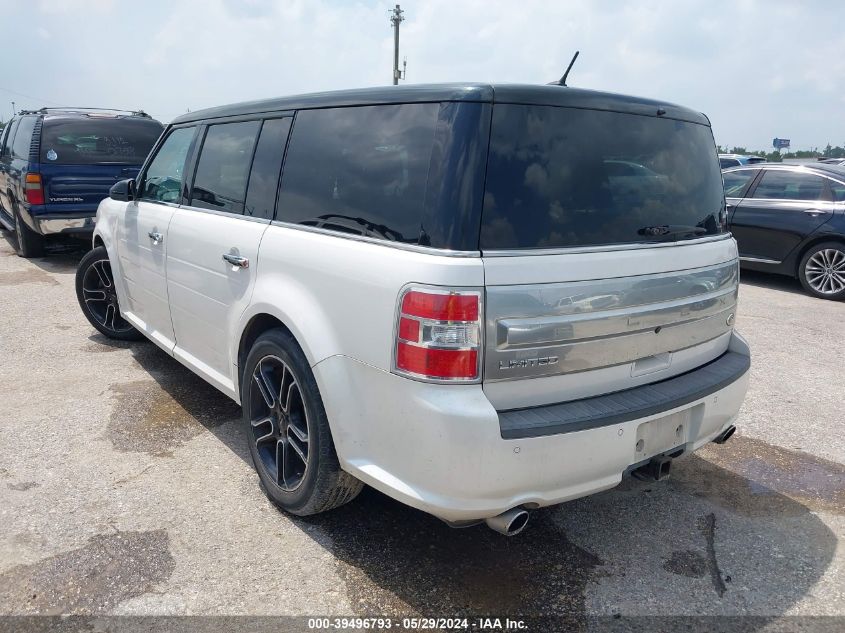 2013 Ford Flex Limited VIN: 2FMHK6DT4DBD00273 Lot: 39496793