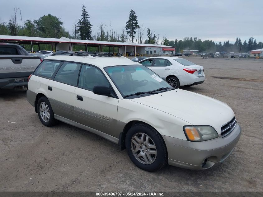 2002 Subaru Outback VIN: 4S3BH665827664550 Lot: 39496797