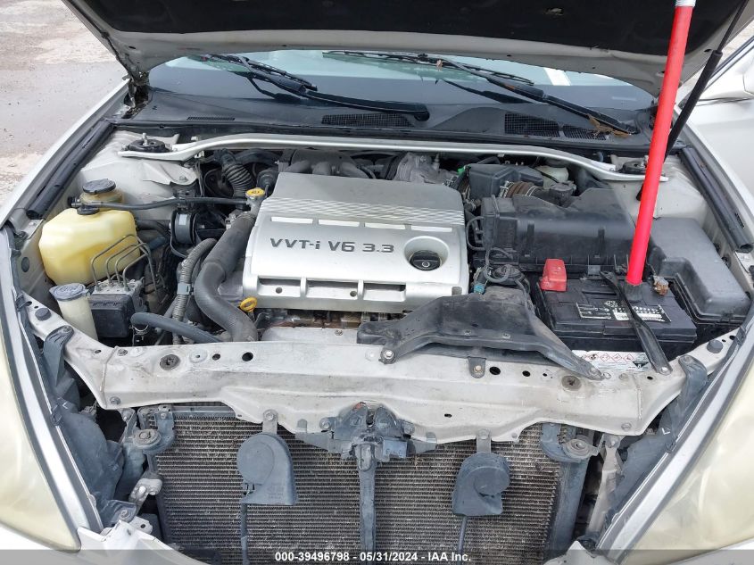 2005 Lexus Es 330 VIN: JTHBA30G855126698 Lot: 39496798