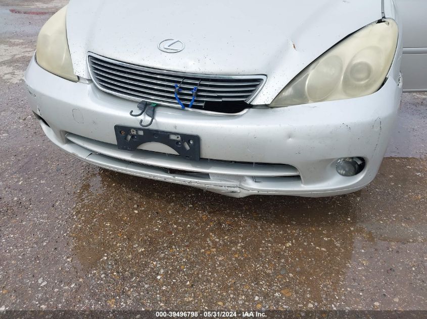 2005 Lexus Es 330 VIN: JTHBA30G855126698 Lot: 39496798