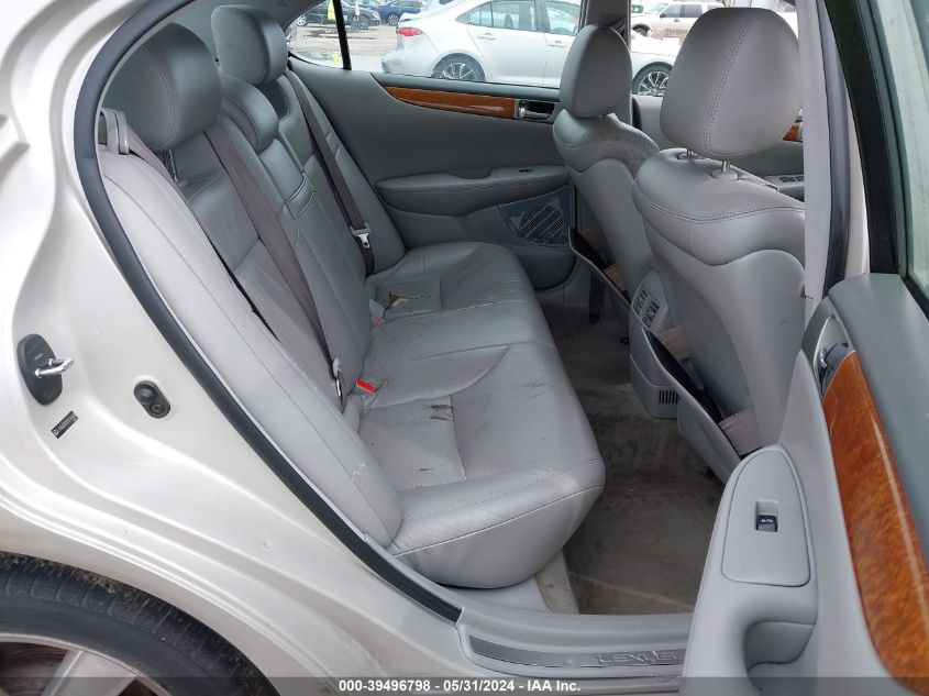 2005 Lexus Es 330 VIN: JTHBA30G855126698 Lot: 39496798