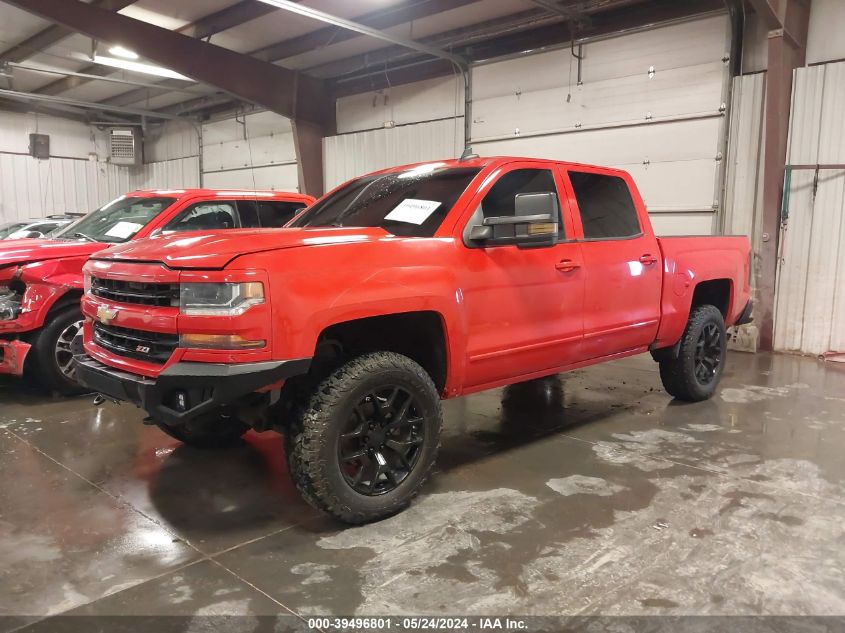 2016 Chevrolet Silverado 1500 2Lt VIN: 3GCUKREC7GG186922 Lot: 39496801