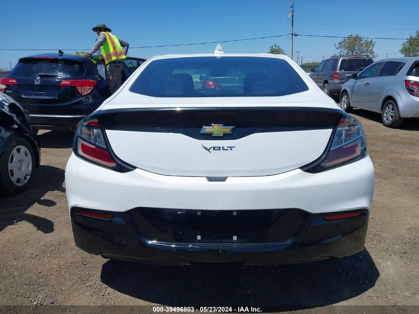 2018 Chevrolet Volt Lt VIN: 1G1RC6S57JU155657 Lot: 39496803