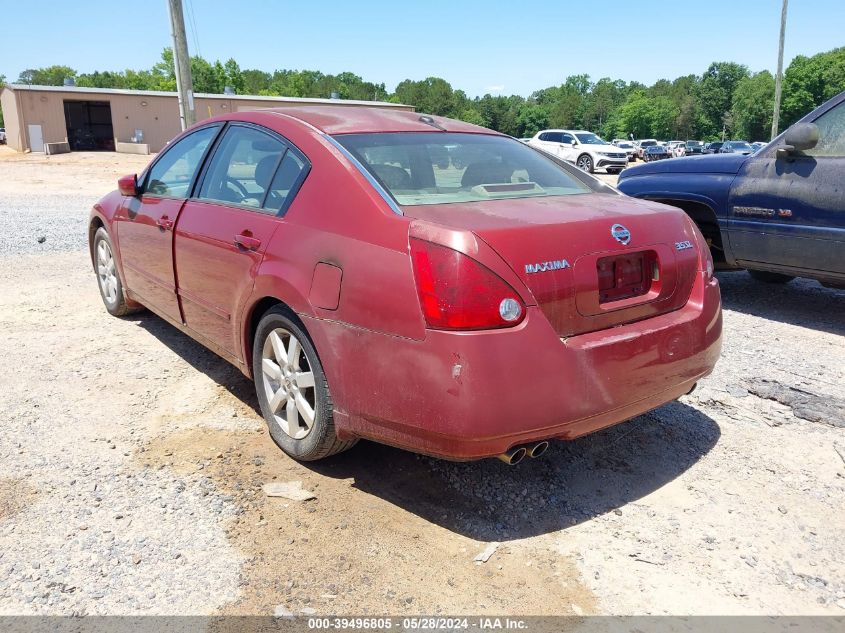 2005 Nissan Maxima 3.5 Sl VIN: 1N4BA41EX5C844470 Lot: 39496805