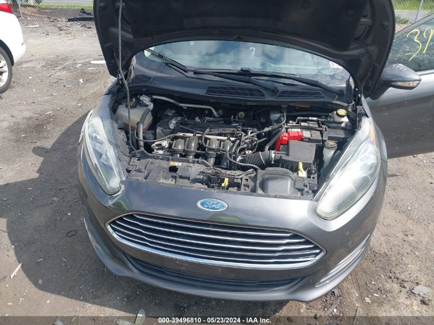 2016 Ford Fiesta Se VIN: 3FADP4BJ5GM184410 Lot: 39496810