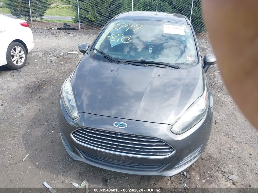 2016 Ford Fiesta Se VIN: 3FADP4BJ5GM184410 Lot: 39496810