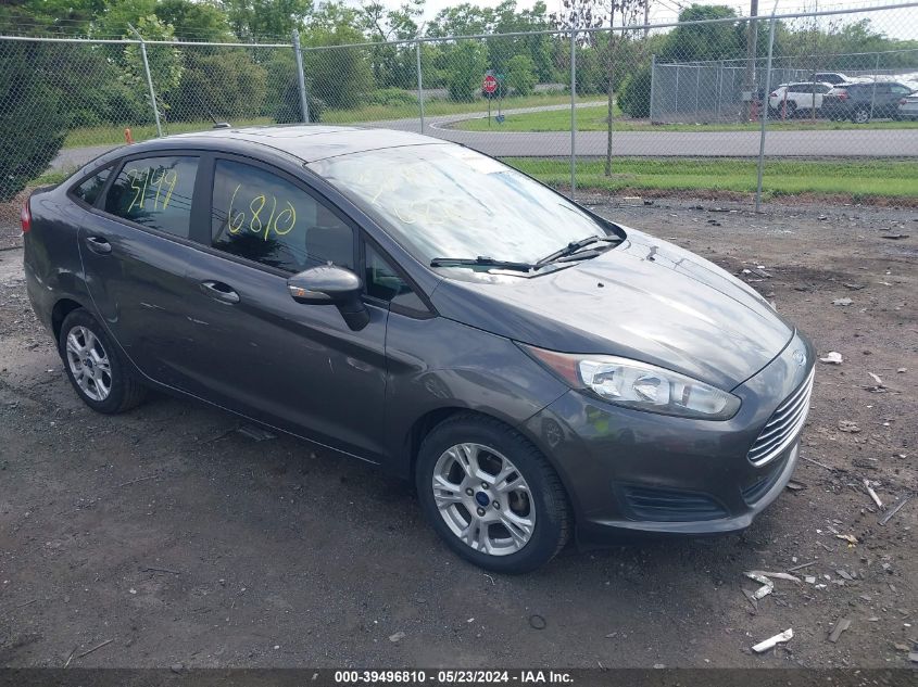 2016 Ford Fiesta Se VIN: 3FADP4BJ5GM184410 Lot: 39496810