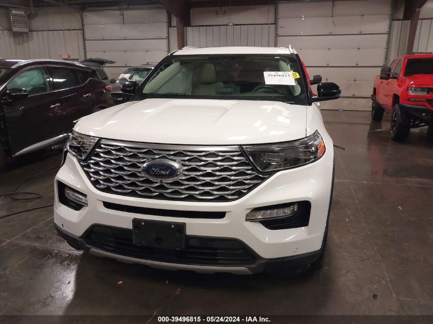 2022 Ford Explorer Platinum VIN: 1FM5K8HC4NGA60001 Lot: 39496815