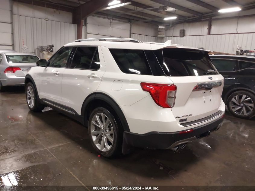 2022 Ford Explorer Platinum VIN: 1FM5K8HC4NGA60001 Lot: 39496815