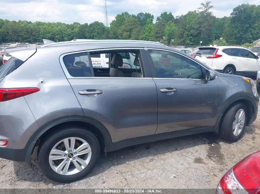 2017 Kia Sportage Lx VIN: KNDPM3AC0H7100809 Lot: 39496823