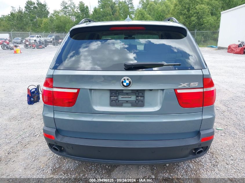 2009 BMW X5 xDrive30I VIN: 5UXFE43599L262801 Lot: 39496825