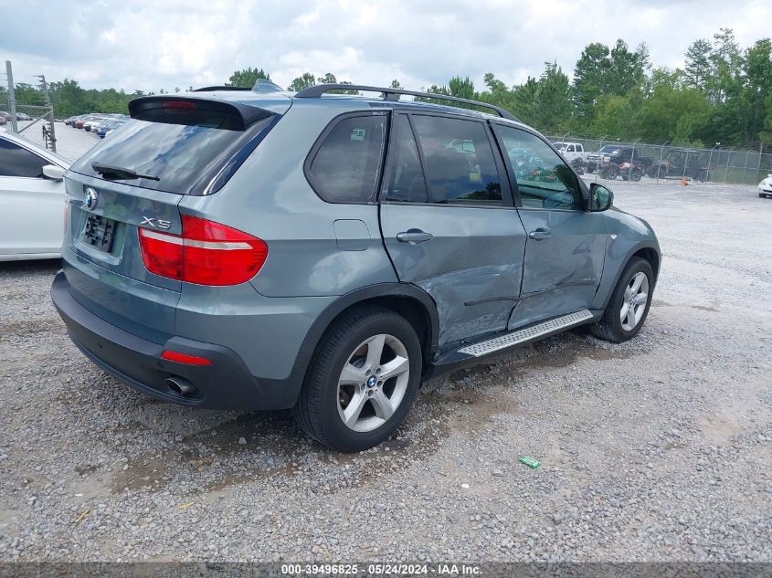 2009 BMW X5 xDrive30I VIN: 5UXFE43599L262801 Lot: 39496825