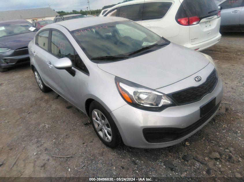 KNADM4A36E6386625 | 2014 KIA RIO