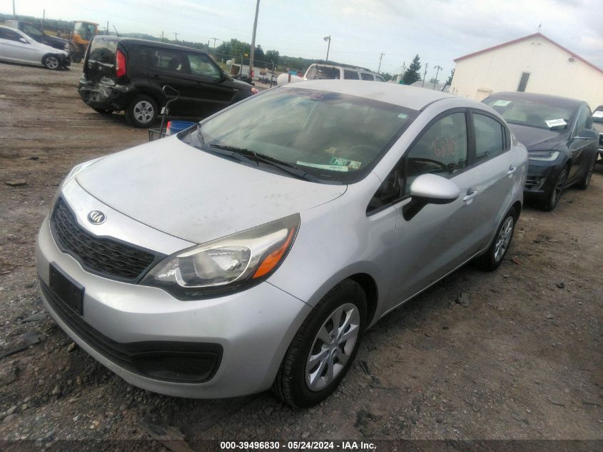 KNADM4A36E6386625 | 2014 KIA RIO