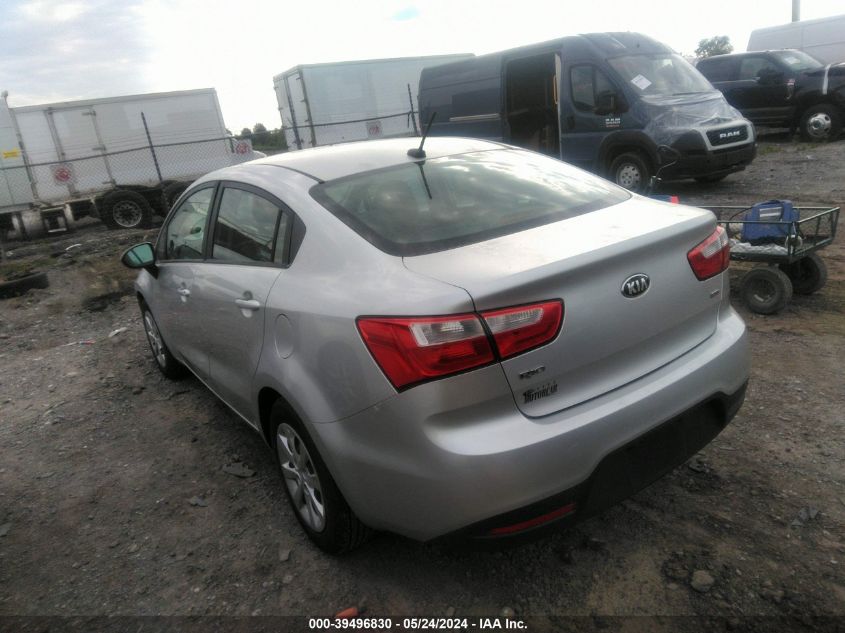 KNADM4A36E6386625 | 2014 KIA RIO