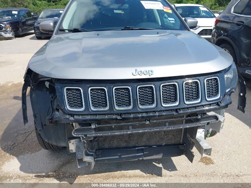 2021 Jeep Compass Latitude Fwd VIN: 3C4NJCBB1MT585439 Lot: 39496832