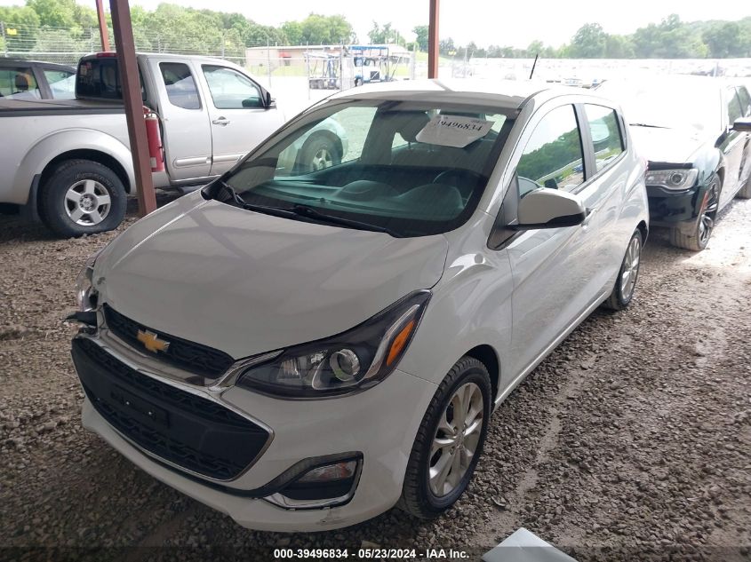 2020 Chevrolet Spark Fwd 1Lt Automatic VIN: KL8CD6SAXLC418975 Lot: 39496834