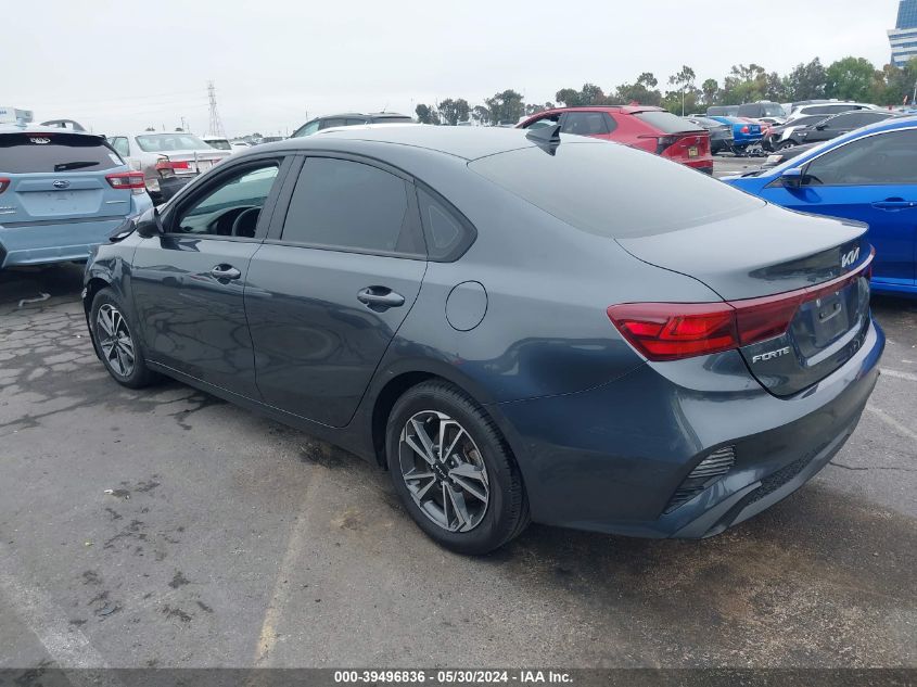 2023 Kia Forte Lxs VIN: 3KPF24AD6PE518922 Lot: 39496836