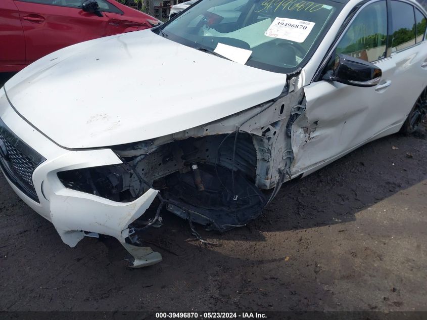 2014 Infiniti Q50 Premium VIN: JN1BV7AR9EM692942 Lot: 39496870