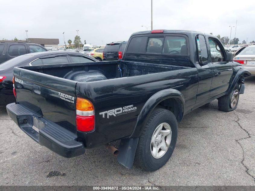 2004 Toyota Tacoma Prerunner V6 VIN: 5TESN92NX4Z357179 Lot: 39496872