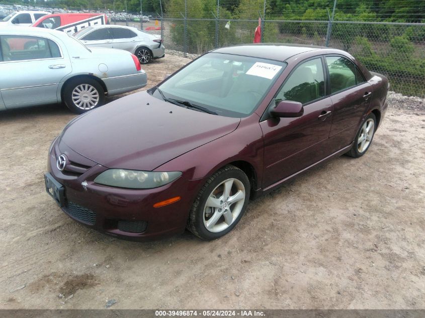 2007 Mazda Mazda6 I Sport Ve VIN: 1YVHP80C075M01658 Lot: 39496874