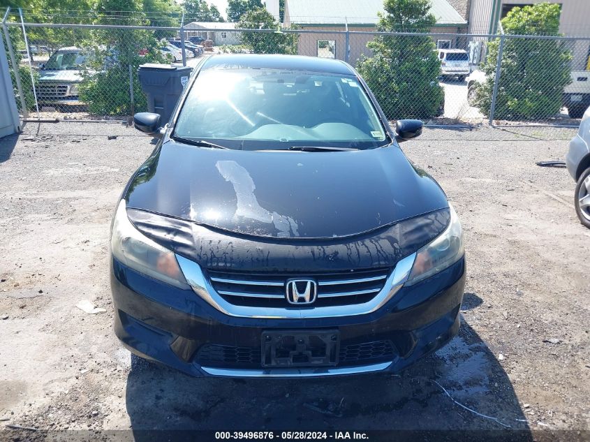 2014 Honda Accord Lx VIN: 1HGCR2F33EA065721 Lot: 39496876